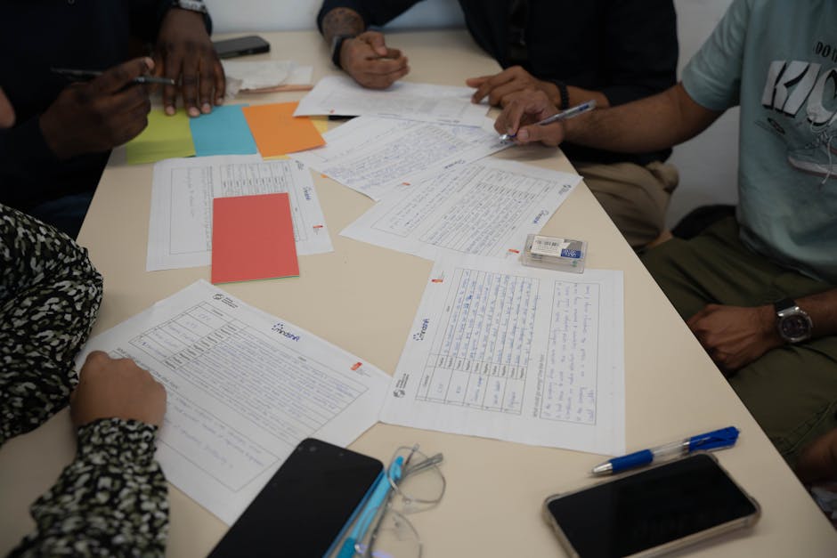 Event networking icebreaker format where attendees pair and swap short stories