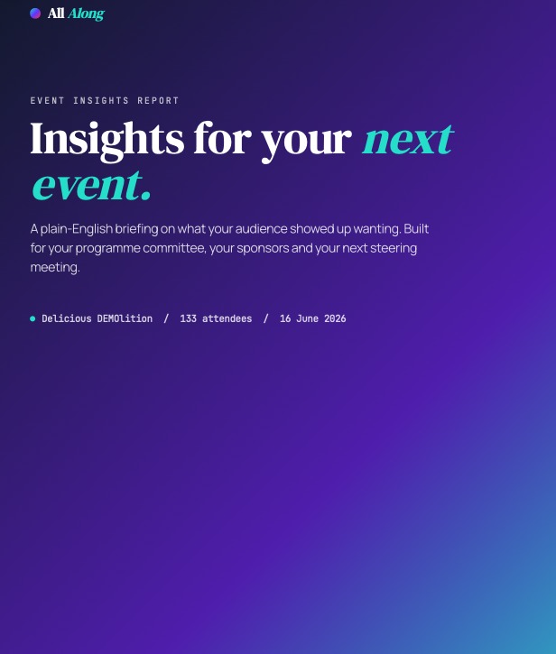 Downloadable insights report: the branded cover page